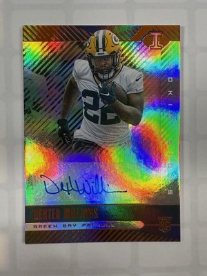 2019 Panini Illusions Rookie Signs Orange #RS-DEX - Dexter Williams Auto