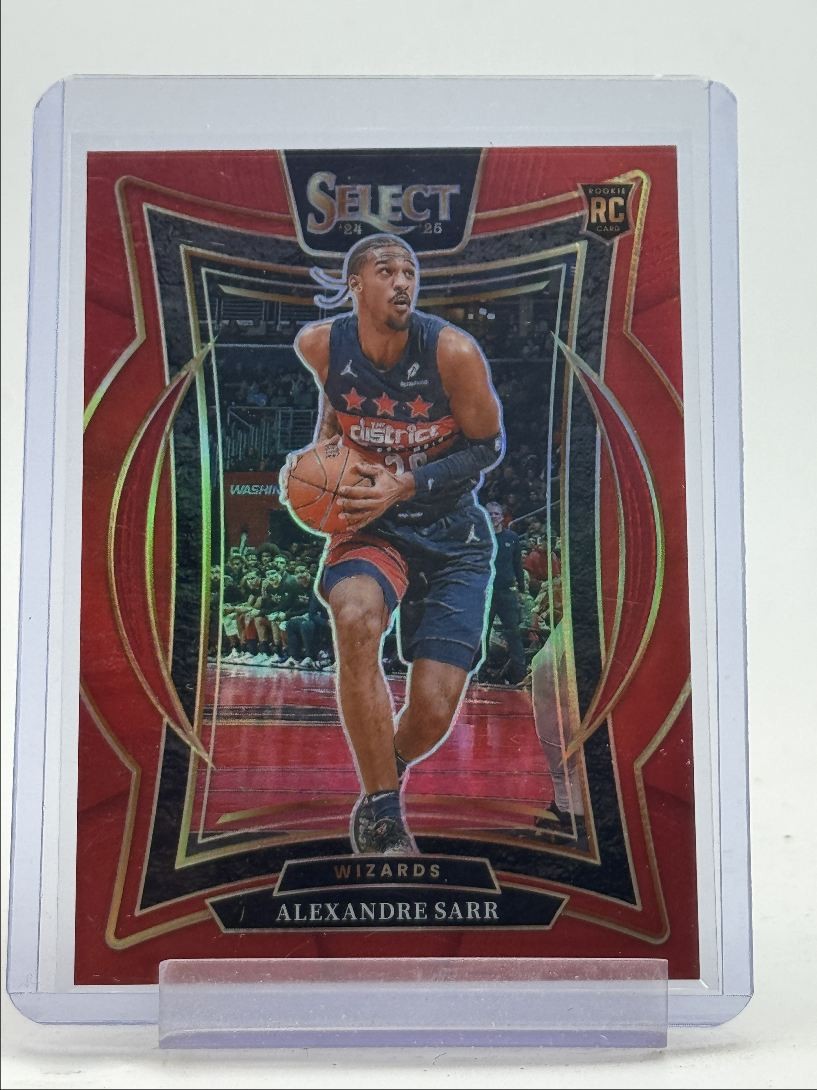 ALEXANDRE SARR 2024-25 SELECT CONCOURSE ROOKIE RED PRIZM RC /199 Q4263