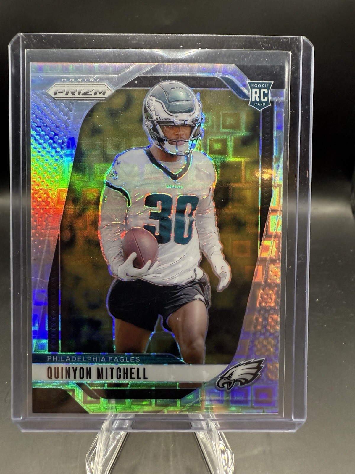 2024 Panini Prizm - Rookies Quinyon Mitchell #381 Pandora Prizm /400 (RC)