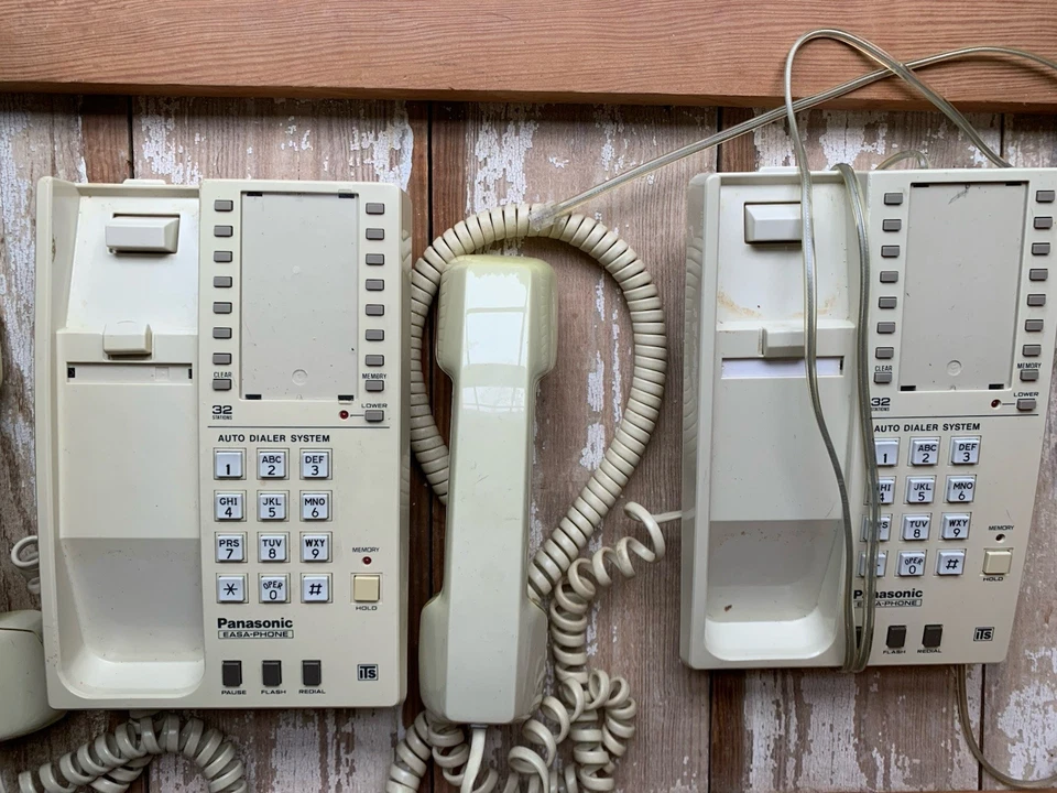 Panasonic Easa-Phone Vintage Speaker Phone x2 (2) Phones - Image 3 of 4