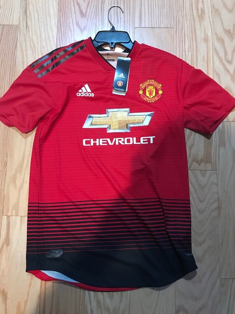 manchester united home authentic jersey