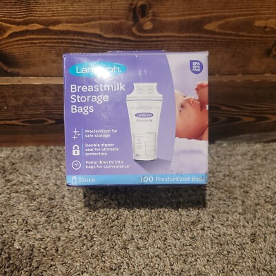 Lansinoh Breastmilk Breast Pump Storage Bag 20470 (100 Count
