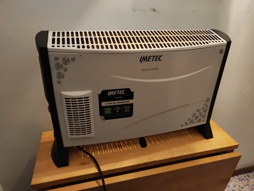 Eco Rapid, Stufa Elettrica 2000 W, Tecnologia a Basso Consumo Energetico, Termoc - Foto 2 di 7