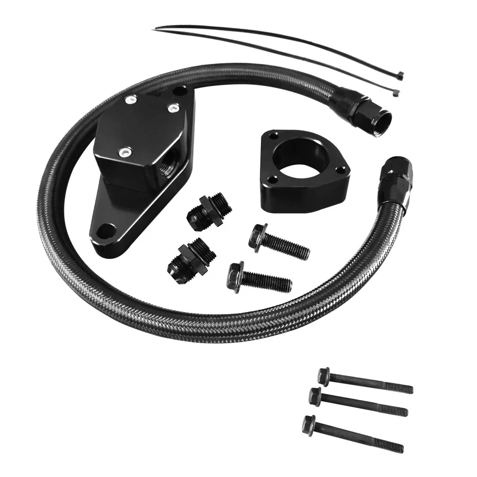 Kit de derivación de refrigerante para Dodge Ram 2500 3500 1998,5-2002 5,9 L6 Cummins Foto 4 de 4