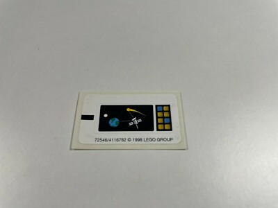 LEGO  Original Aufkleber Sticker 72546 für 6458 System Space Satellite NEU 68