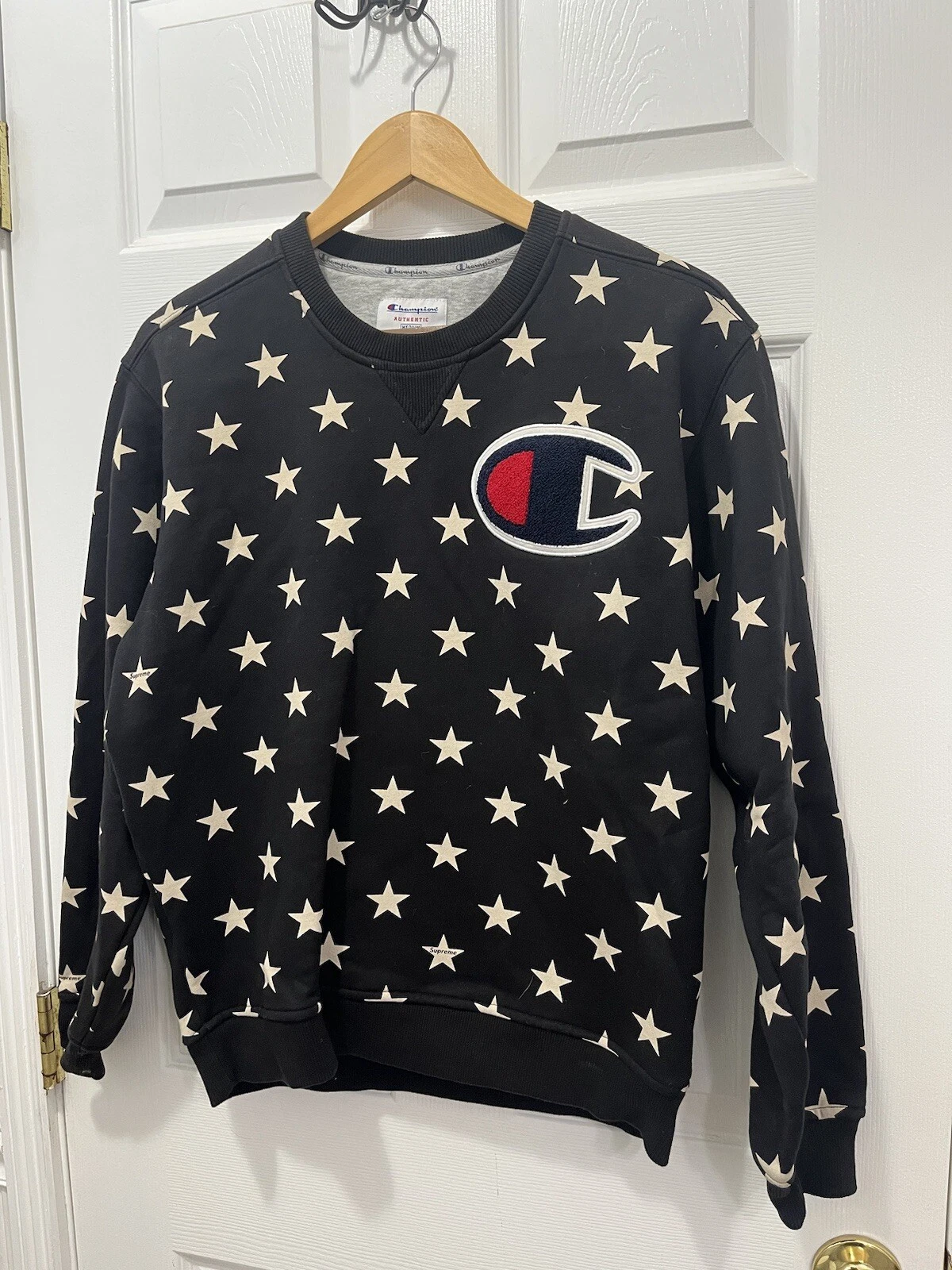 Pull Supreme Champion Big C Star taille M homme