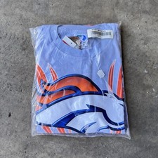 NEW Vintage Liquid Blue Denver Broncos NFL Tie Dye T Shirt XL Vtg 90’s RARE