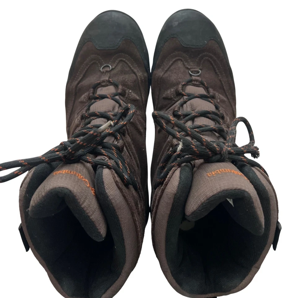 Водонепроницаемые рабочие ботинки Columbia для улицы прочные замшевые и резиновая тяговая подошва - Изображение 3 из 4