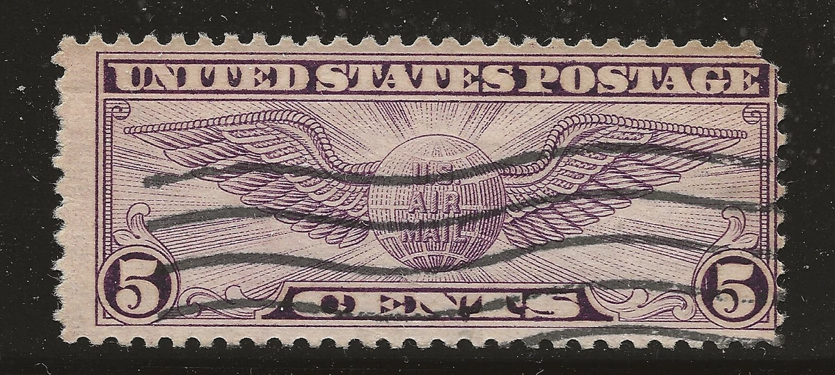 5 Cent Used US Back of Book Air Mail Stamps for sale | eBay