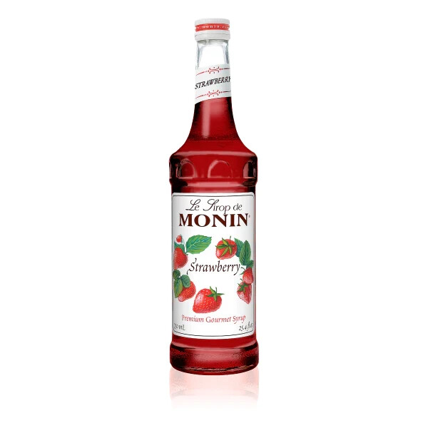 Monin Strawberry Syrup (750mL), H-Strawberry