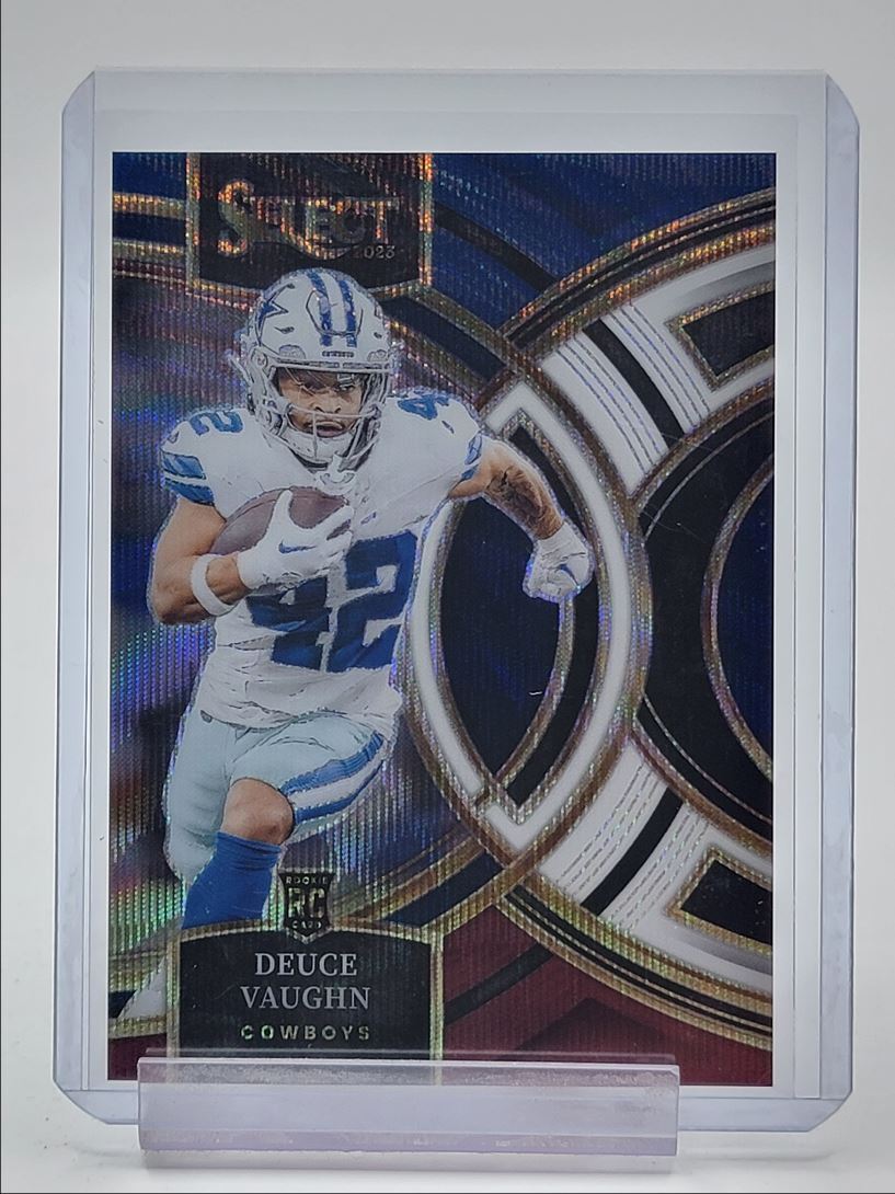 DEUCE VAUGHN 1 2023 SELECT PREMIER LEVEL ROOKIE TRI COLOR PRIZM RC /225 Q0808