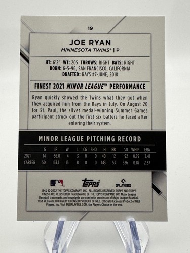 2022 Topps Finest MLB Baseball Cards 1-100 UPick You Pick From List Lot - Picture 48 of 172