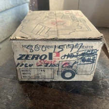 NOS Zerostart Heavy Duty Freeze Plug Block Heater 860–1577 No Cord