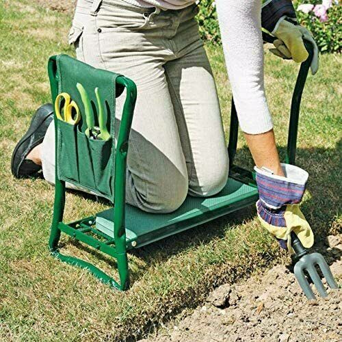 Songmics Multifunction Garden Kneeler And Seat Foldable Garden