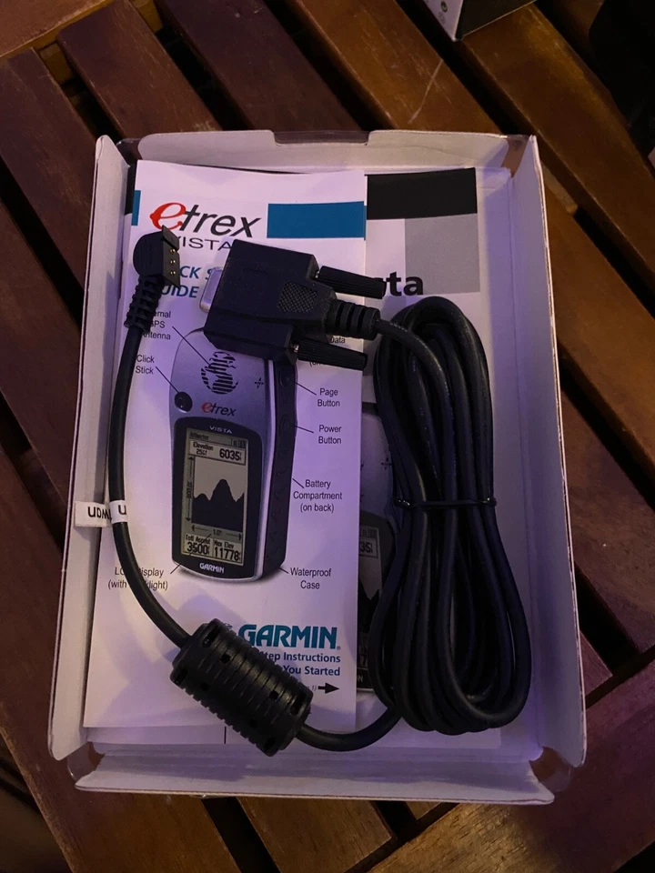 New Garmin eTrex Vista Handheld GPS Navigator Bundle Free Shipping - Image 3 of 3