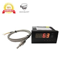 Egt Temperature Sensors Kit With Digital Egt Gauge 2 Alarm Outputs  