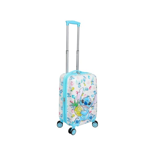 Bioworld Lilo & Stitch Stitch With Pineapple 20” White Carry-On Luggage-OS - 第 3/9 張圖片