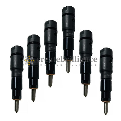 6pcs Fuel Injector for Benz Travego Tourismo Axor 12.0L Diesel Engine