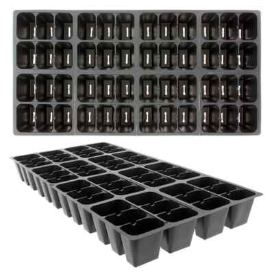 #ad Seed Starting Tray Insert 96 Rectangle Cells Growing Supplies = 2 Trays $7.99