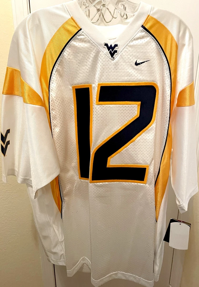 Geno Smith West Virginia Mountaineers WV authentic Nike stitched