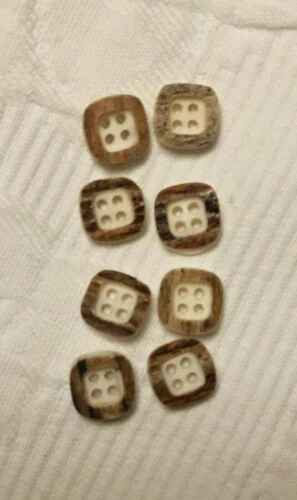 Knöpfe zum Annähen Hemden- & - Blusen 4-Knopf-Loch