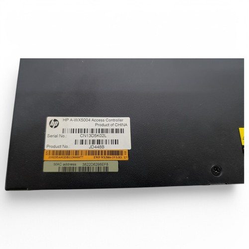 Contrôleur D'Accès LAN Sans Fil HPE A-WX5004 H3C JD448B SANS Alimentation - Photo 8/10