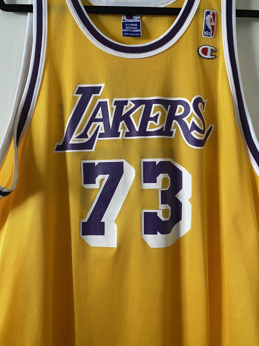 値下げ交渉あり‼️Lakers RODMAN 73 XLジャージ 値下げ交渉あり‼️Lakers RODMAN 73 XLジャージ NBA Los Angeles