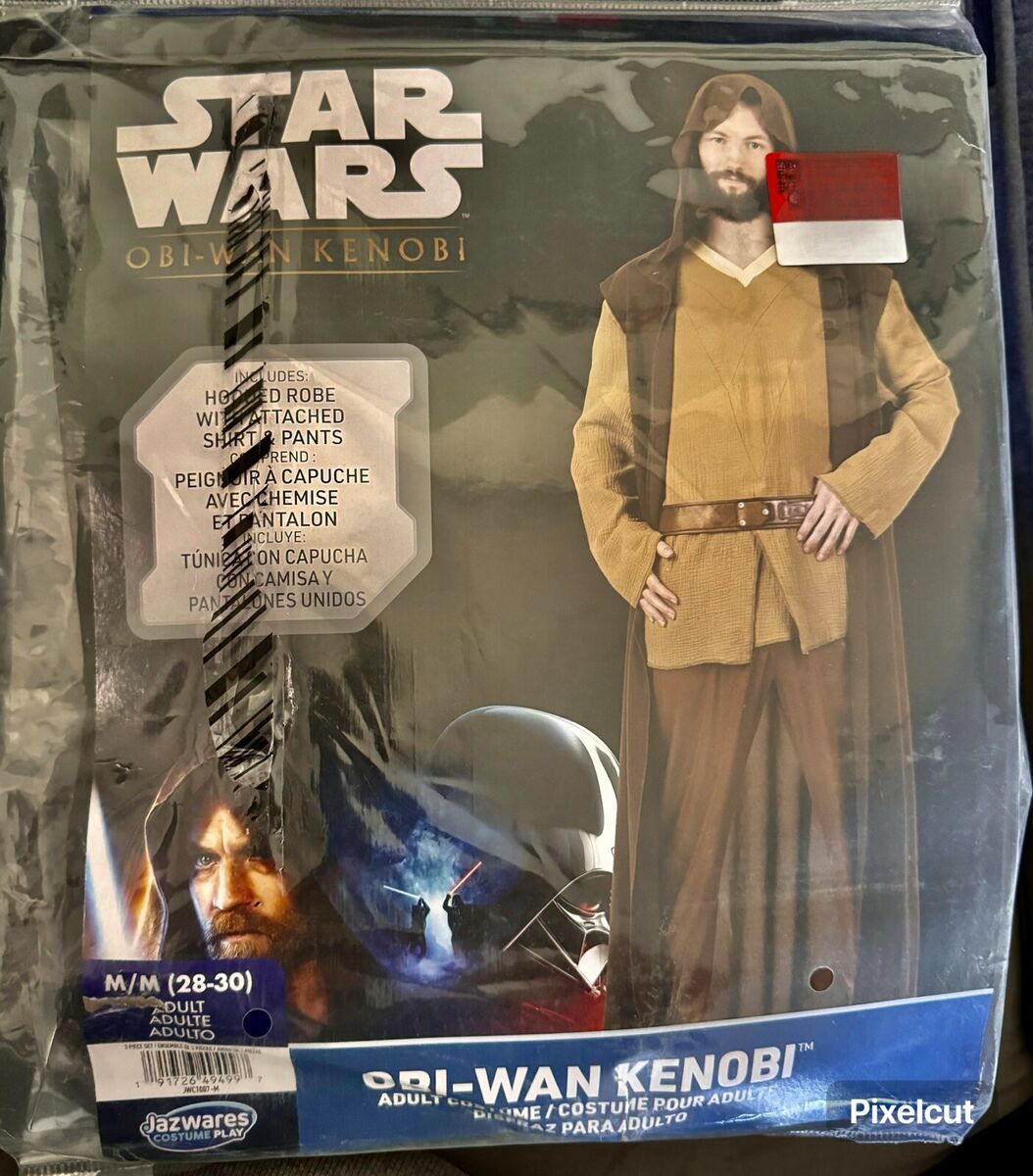 Jazwares Star Wars Obi-Wan Kenobi Costume | eBay Jazwares Star Wars Obi-Wan Kenobi Costume | eBay