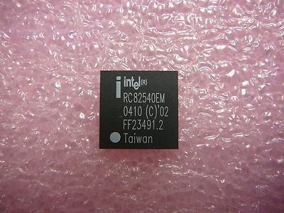 INTEL RC82540EM Gigabit Ethernet Controller IEEE 10/100/1000 Mbps BGA196 