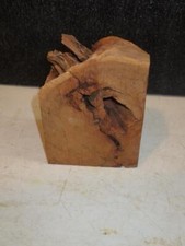 Mallee Brown Exotic Wood Lumber 5 x 4 x 2.75 Block Beautiful Craft Woodcraft j