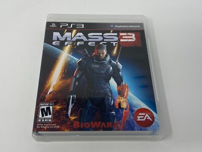 Mass Effect 3 (Sony PlayStation 3/PS3, 2012) Complete - Works Great!!!