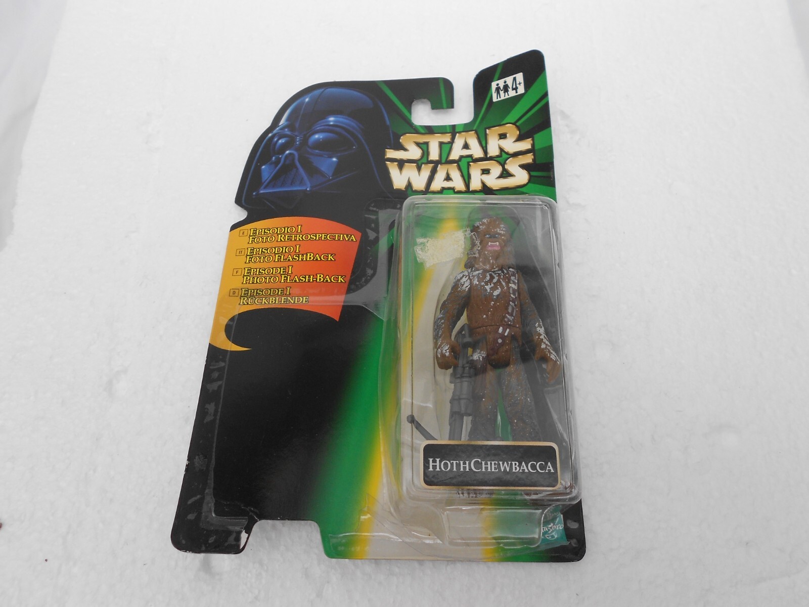 Star wars Hoth Chewbacca figure 13cm 5"" open 1999
