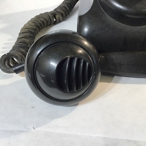 Antique Desk Top Hand Crank Telephone Bakelite Unmarked - 第 3/12 張圖片