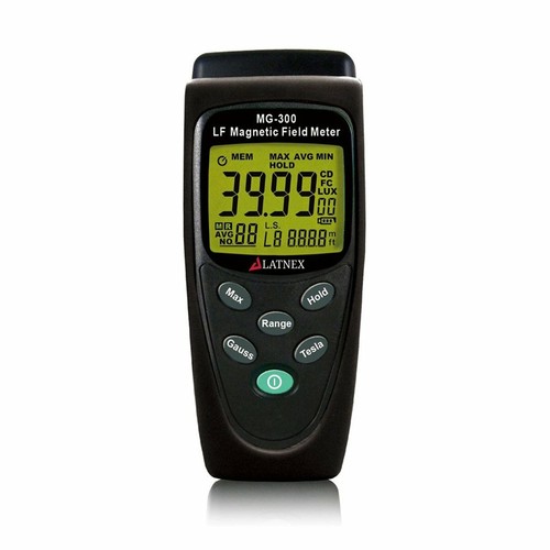 EMF Meter Combo Gauß Magnetfeld Meter und EMF RF Meter Detektoren + Koffer - Bild 5 von 6