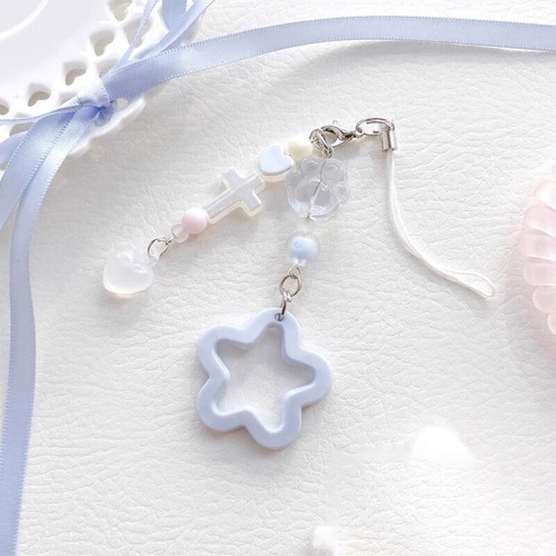 Star Heart Cat Paw Phone Charm Straps Keys Hanging Pendants Bag Decoration - 第 6/8 張圖片
