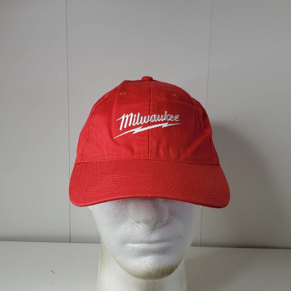 Gorra de béisbol ajustable con logotipo bordado Milwaukee Power Tools construcción Foto 2 de 4