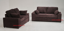 NEW ORIGINAL AMALFI DINO NORMAL BACK JUMBO CORD 4+3+2 Sofa Swivel Chair *SALE