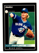1992 Pinnacle Toronto Blue Jays Baseball Card #240 Todd Stottlemyre        