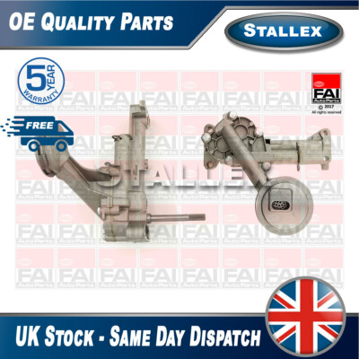 Fits Renault Clio Laguna Megane 19 Trafic Engine Oil Pump Stallex