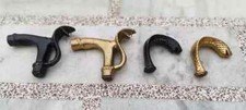 LOT OF 4'' Brass Head Handle for Walking Stick -Solid Brass Walking Stick Handle