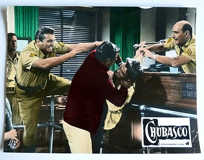 CHUBASCO * RICHARD EGAN, SUSAN STRASBERG - EA-Aushangfoto #23 - German L C -1968