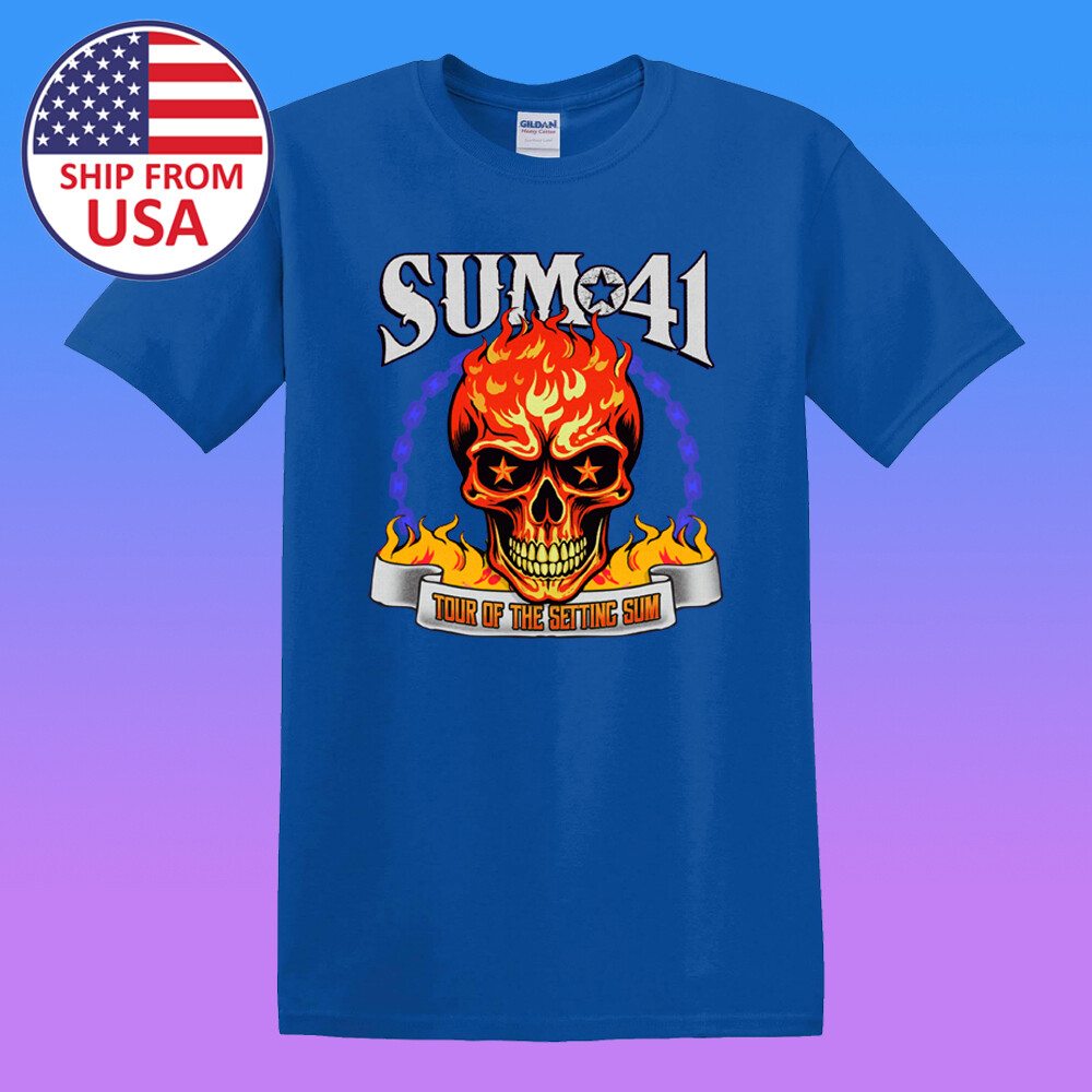 【海外限定品】SUM41 Tシャツ XLサイズ Sum 【海外限定品】SUM41 Tシャツ XLサイズ 41 Men's Blue Size S-5XL