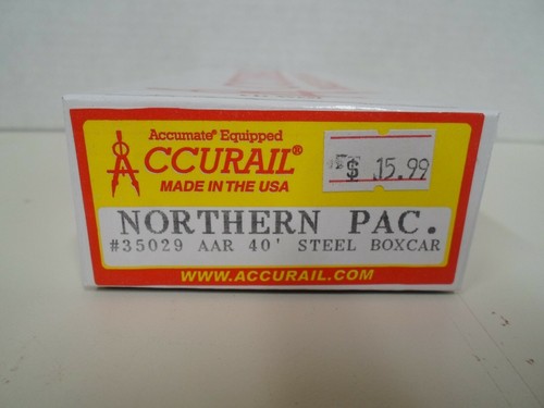 Accurail 35029, Northern Pacific AAR 40 ft acero Boxcar Kit | Zustand: New