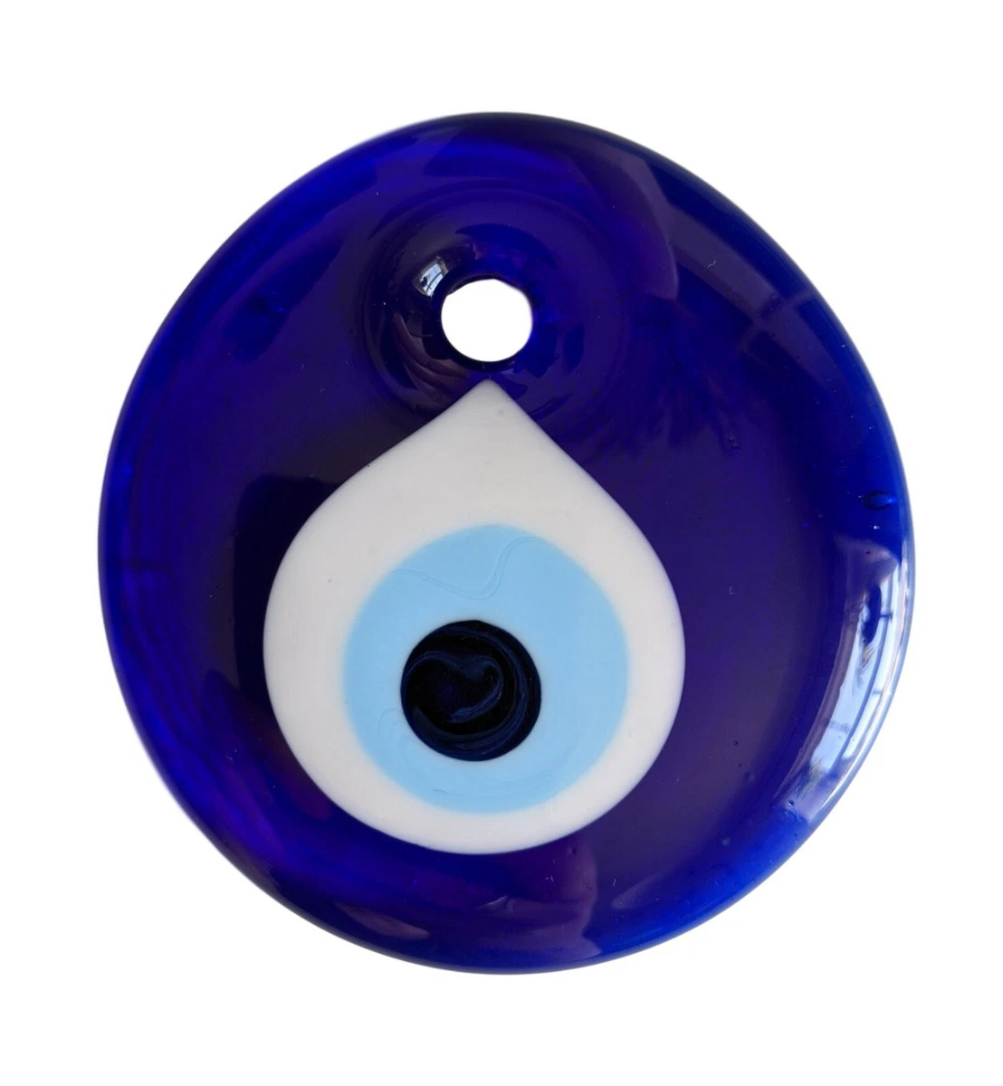 Handmade Turkish Evil Eye Nazar Home Wall Hanging Charm Blue Car