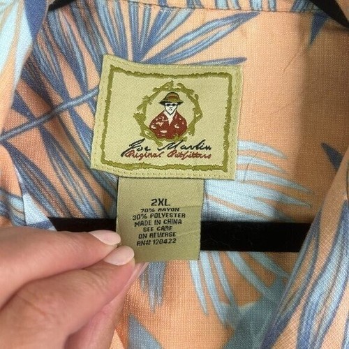 Joe Martin Original Outfitters Men's Short Sleeve Button Down Size 2XL - Picture 6 of 6