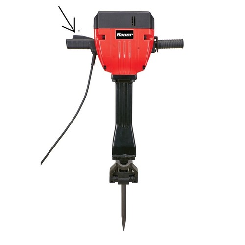 CHICAGO ELECTRIC DEMO JACK HAMMER HANDLE harbor freight BAUER READ ...