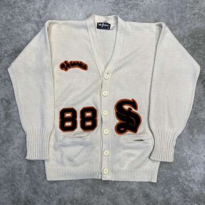 トップス 60s lettered cardigan Vtg 1960s Skookum Sweater Letterman Cardigan North Thurston