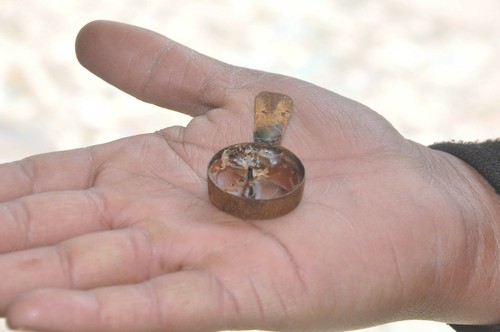 Vintage Penny/Miniature Anchor Mark Litho Steam Boat Tin Toy, Japan - Picture 9 of 9