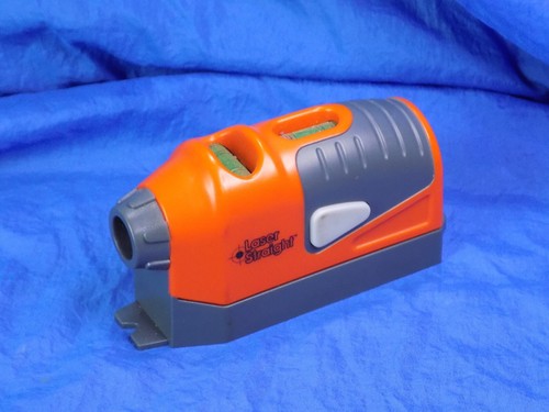 LASER STRAIGHT Laser Guided Leveler w/ Built In Bubble Levels Tested/Working