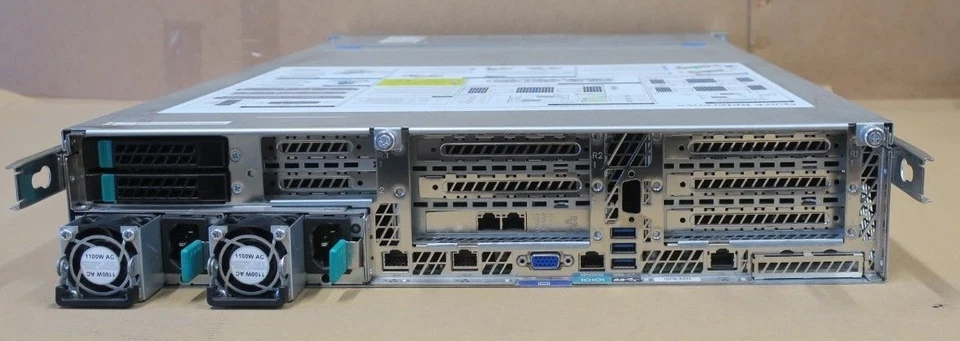 Intel R2312WTTYS SR2312 2x 8-Core E5-2630L v3 64GB 48.4TB HDD SSD Storage Server - Image 2 of 3